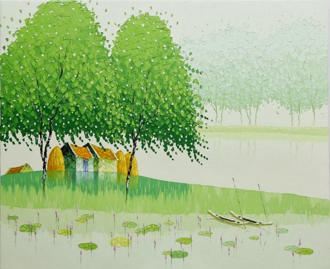 27 Beautiful and Vivid Paintings By Phan Thu