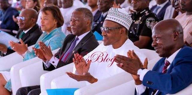 President Muhammadu Buhari today, formally commissioned the new Economic and Financial Crimes Commission (EFCC) Head Office in Abuja. ‬