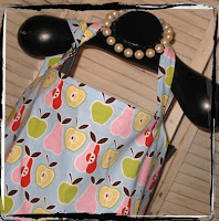 Apples and Pears Hideaway Nursing Cover