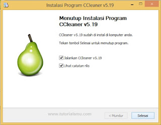 Cara instal Software CCleaner 