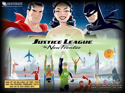 JUSTICE LEAGUE THE NEW FRONTIER Movie DVD Desktop Wallpapers