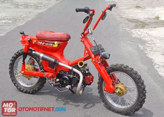 Gambar Modifikasi Motor Honda 70 Klasik