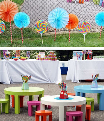  their little boy's Candyland themed bday party which I spied here 