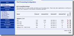 bsnl modem port forward
