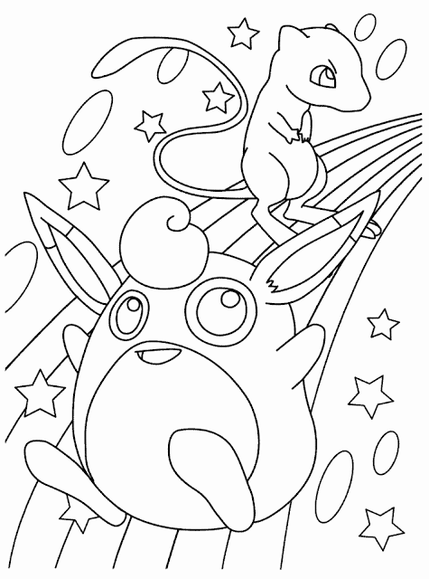 Pokémon para colorir