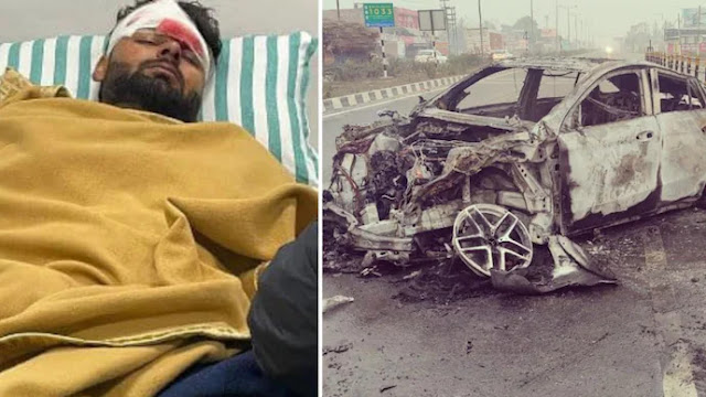 Rishabh Pant Injured in Car Accident