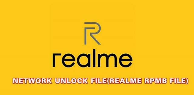 Realme Network Unlock File(Realme RPMB File)