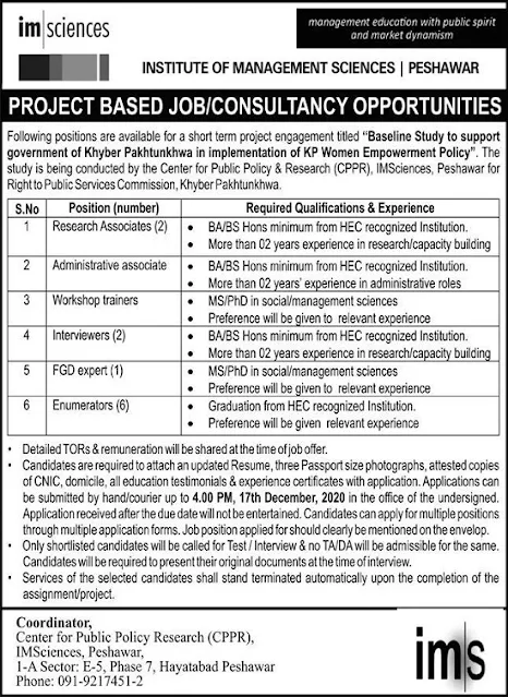 institute-of-management-sciences-ims-peshawar-jobs-2020-advertisement