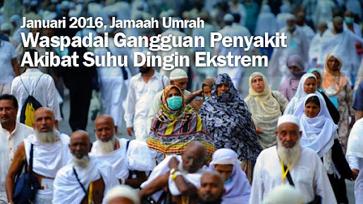 Waspadai Gangguan Penyakit Akibat Suhu Ekstrem di Tanah Suci