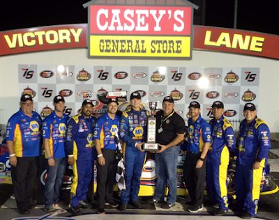 The Bill McAnally Racing Team is on Fire! #nascar #knwest