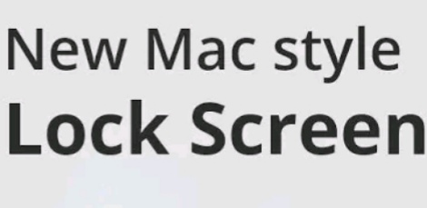 New Android Trick For Change Android Simple Lock To Lock Screen MAC Style With The Help Of this New App