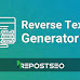Reverse Text Converter Tool