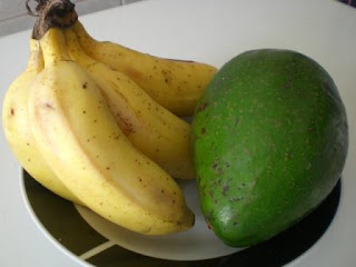 рецепт коктейля из авокадо с бананом