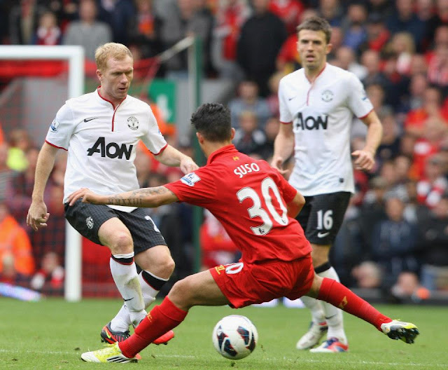 Scholes action image wallpaper