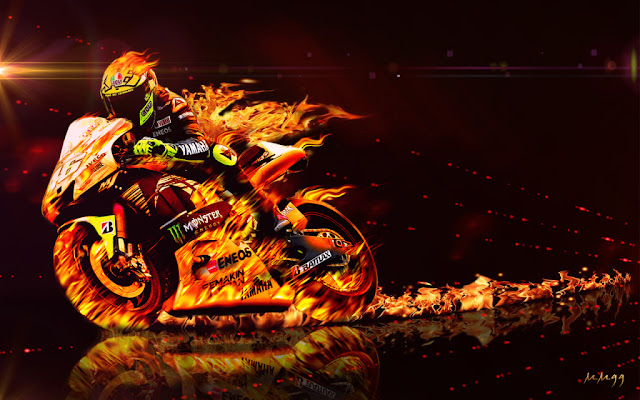 HD WALLPAPER VALENTINO ROSSI SUPER KEREN PC DAN SMARTPHONE IPHONE | dibingkai.com