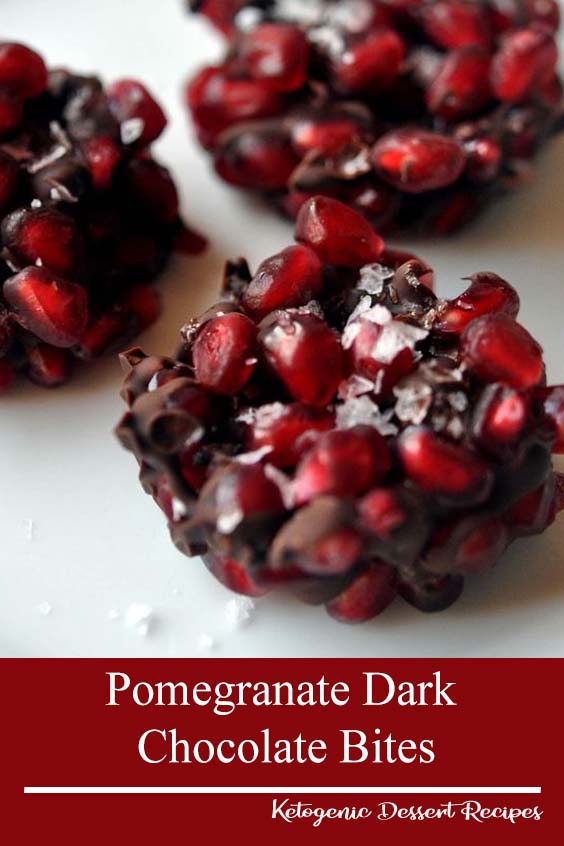Pomegranate Dark Chocolate Bites
