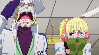 ワンピース アニメ エッグヘッド編 1103話 ひばり ヘルメッポ ONE PIECE Episode 1103