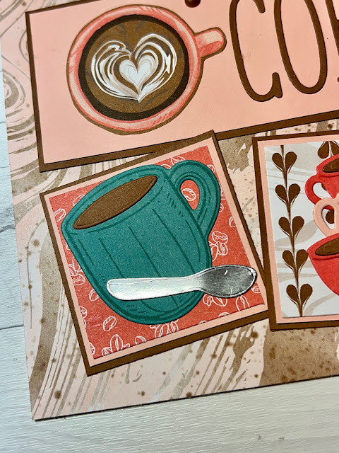 Coffee Mug Die cut using the Latte Love Bundle from Stampin' Up!