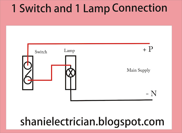 How to Control 1 Lamp with 1 Switch