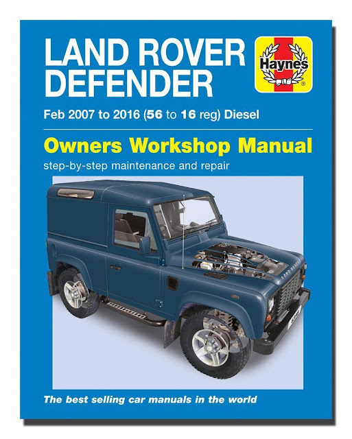 Landrover Defender: Haynes Manual Land Rover Defender Diesel Feb (07-16) Workshop Manuals Book 6398