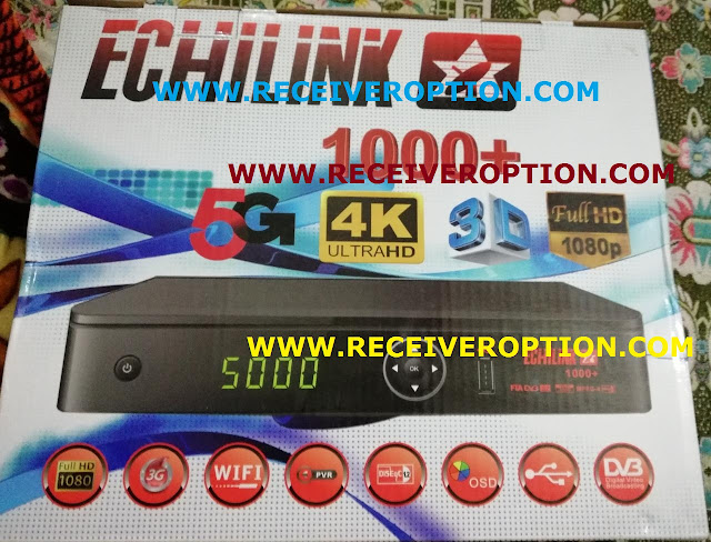 ECHILINK 1000+ HD RECEIVER BISS KEY OPTION