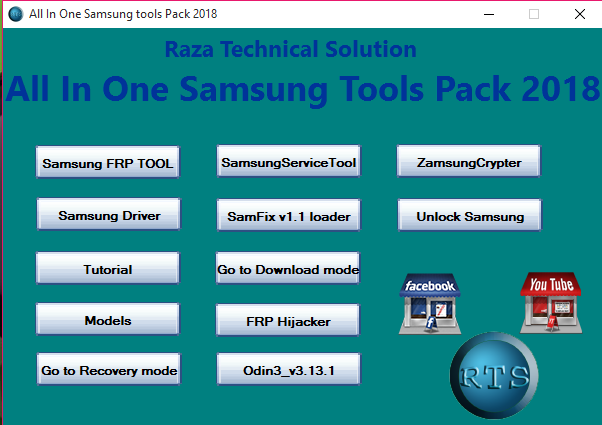 All In One Samsung tools Pack 2018