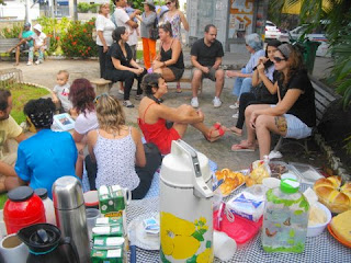 Café itinerante anima  praça Carlos Batalha