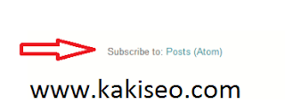  Subscribe to Post Atom - Kakiseo