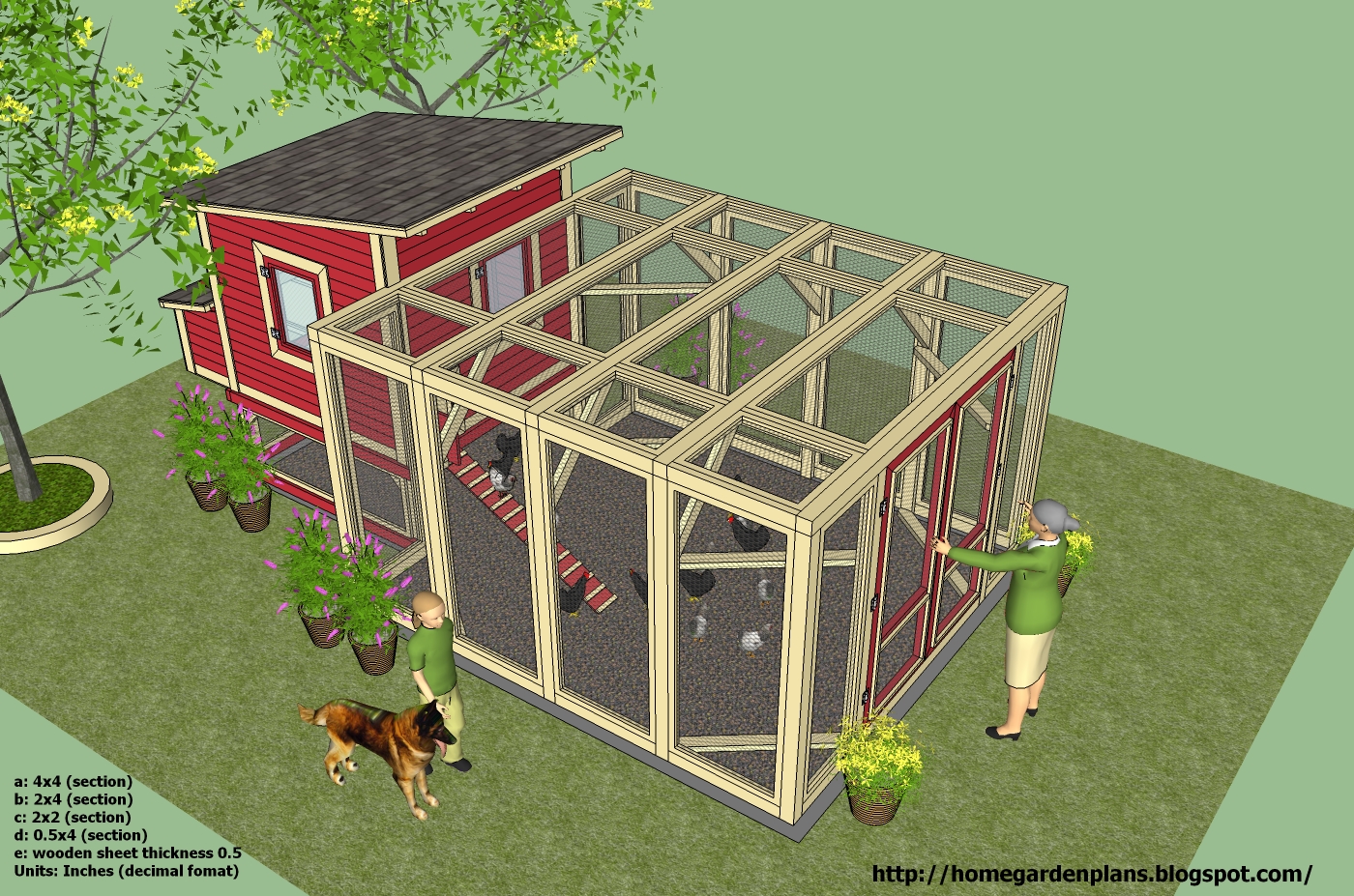 Chicken Coop Plans For 10 Chickens L100 - chicken coop plans