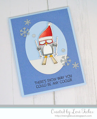 There's Snow Way You Could Be Any Cooler card-designed by Lori Tecler/Inking Aloud-stamps and dies from My Favorite Things
