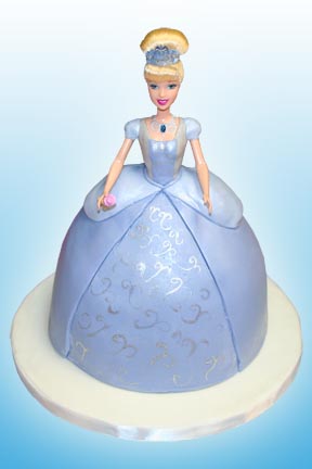 Barbie Birthday Cakes on Princess Barbie Birthday Cake   Kathy Dvorski Cakes