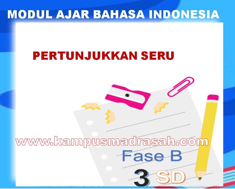 Modul Ajar Bahasa Indonesia Kelas 1 SD/MI