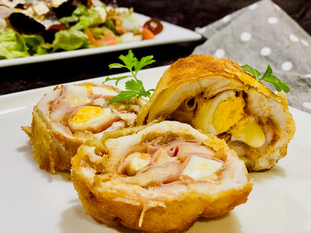 Cordon Bleu de pollo extrarelleno y extrajugoso