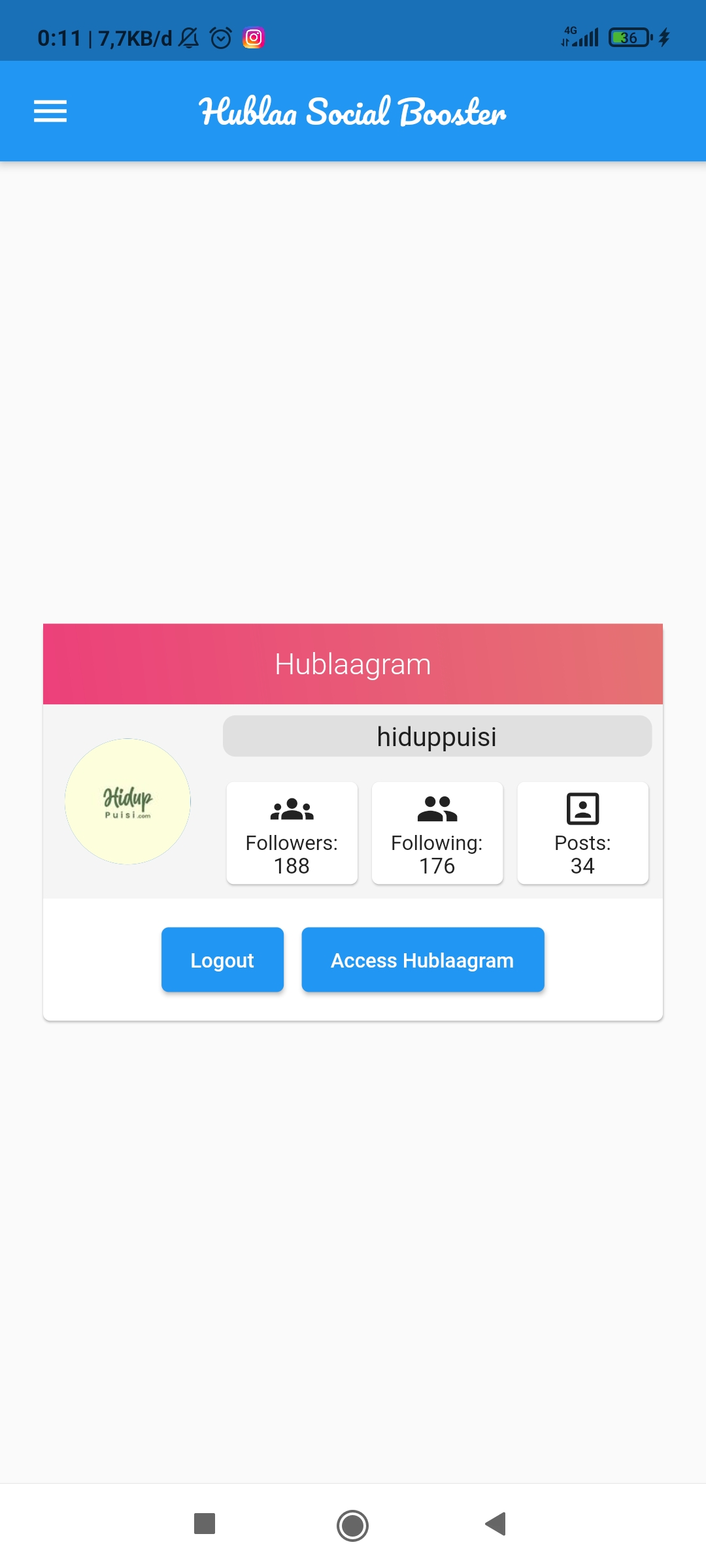 Cara Mendapatkan Like IG Menggunakan Hublaagram