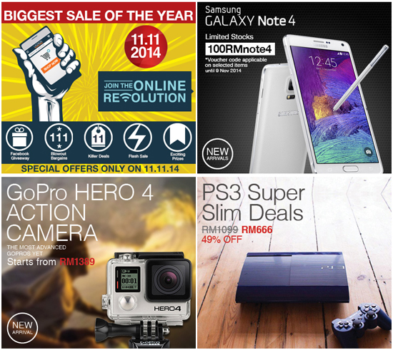 94 percent discount lazada malaysia november 11 2014