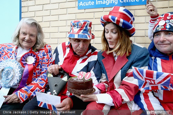 Royal baby at the Lindo wing as the World's media wait for Kate Middleton to go into labour at St Mary's Hospital