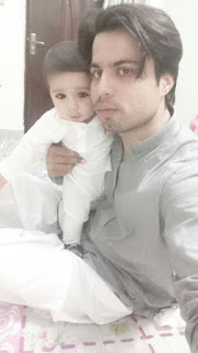 Abdul Haadi with uncle Kamran