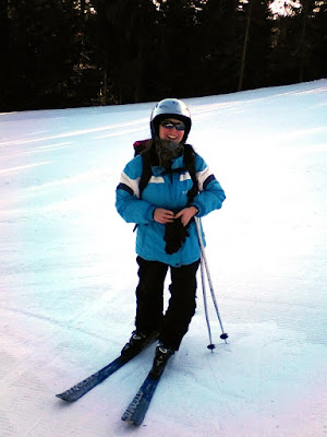 Me on the ski slopes
