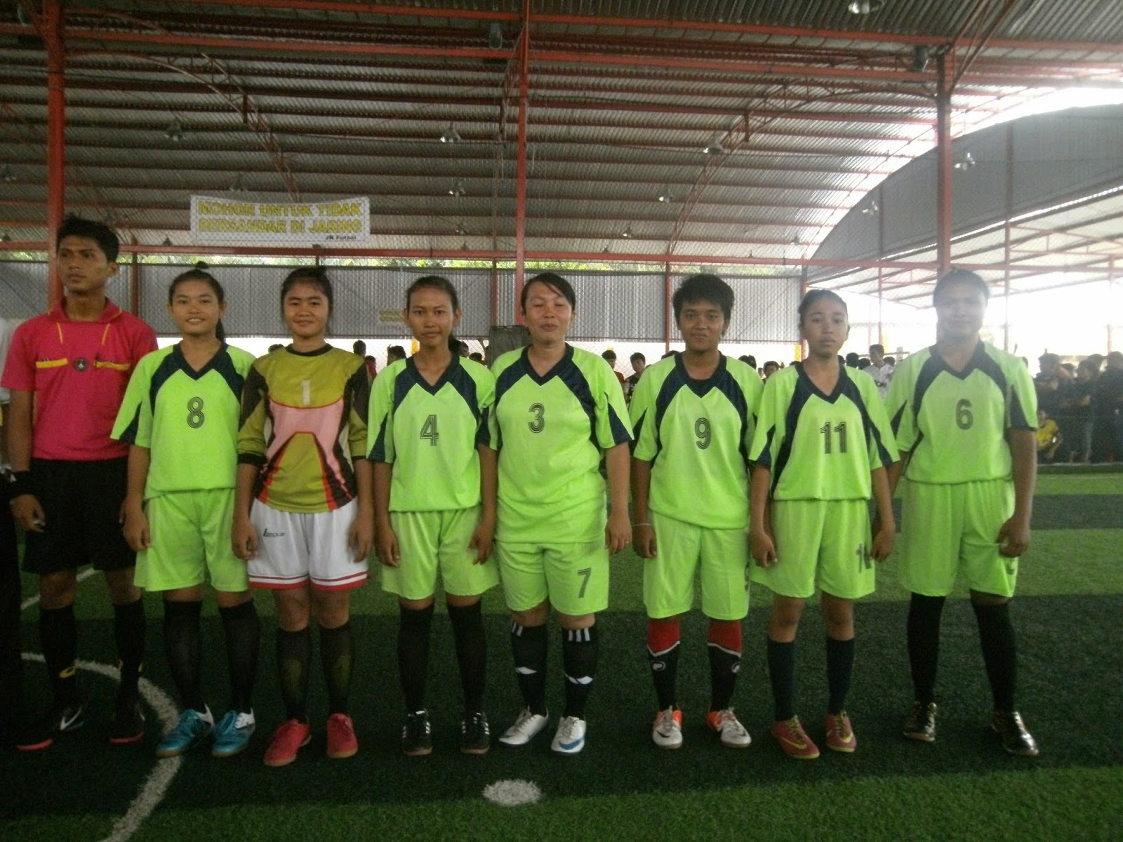 Animasi Futsal Putri