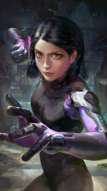  Wallpaper Alita Battle Angel, Artist, Hd, Artwork, Digital Art, Hd, 4k Images. 