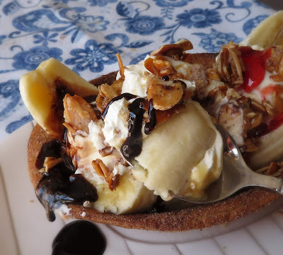 Churro Banana Splits