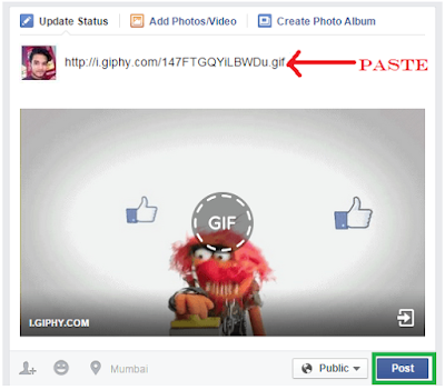 How Do You Post A Gif to Facebook