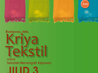 Buku Kriya Tekstil Jilid 3 SMK