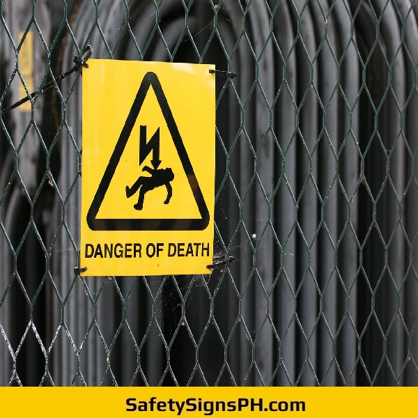 Danger of Death Sign