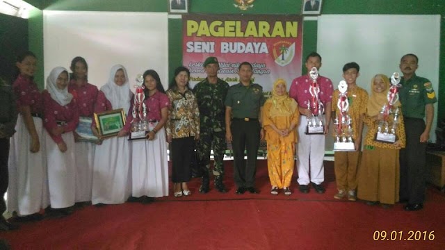 SMAN 6 Juara I Lomba Cipta Lagu Kodim 0508/Depok