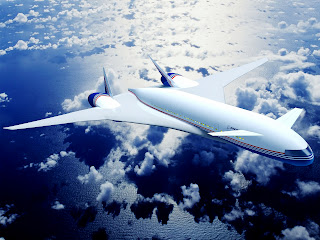 Boeing Future Plane 3D Model HD Wallpaper