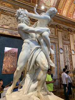 escultura de Bernini o Rapto da Proserpina