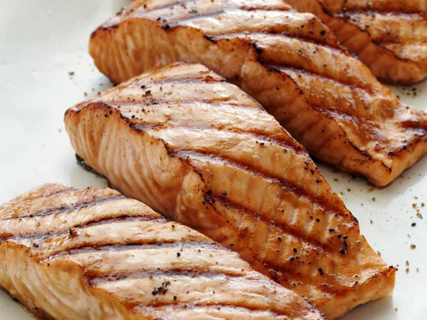 Miso-Ginger Marinated Grilled Salmon