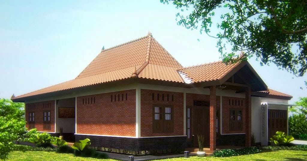 Desain Rumah  Joglo Bergaya Modern di Jawa  Tengah  Konsep Desain Rumah 