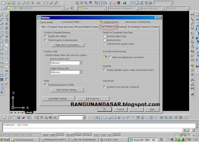 Cara Merubah Satuan Gambar Di Software Autocad || BANGUNANDASAR